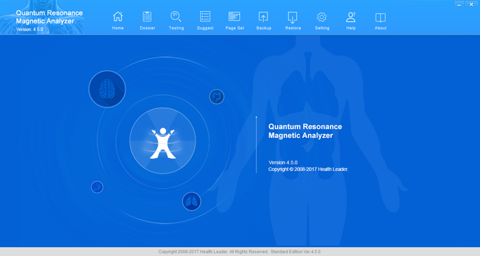 The latest quantum resonance magnetic analyzer v4.5.0